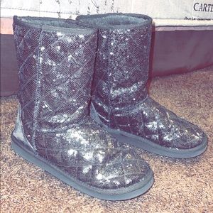 Sparkly Sequin Boots